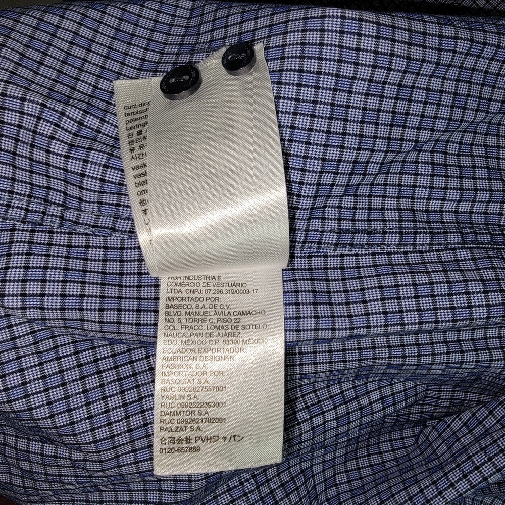 #278 Calvin Klein men's button-up shirts size L - Picture 3 of 4